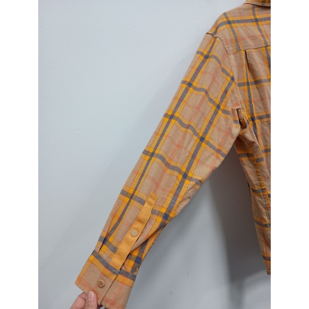 Rei Mens Shirt Large Plaid Hiking Outdoor Gorpcore Button Front Long Sleeve - Picture 11 of 12